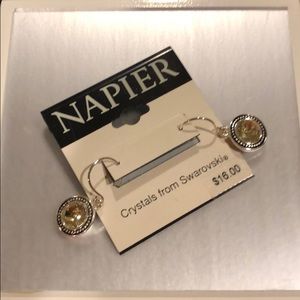 Napier Earrings NWT with fish hook back